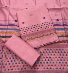 Classy Weaves Muga Cotton Silk Suit Set - Yanchi