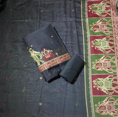 Classy Weaves Muga Cotton Silk Suit Set - Yanchi