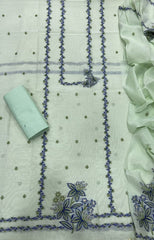 Classy Weaves Muga Cotton Silk Suit Set - Yanchi