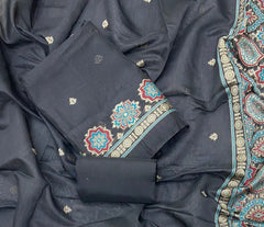 Classy Weaves Muga Cotton Silk Suit Set - Yanchi