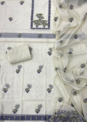 Classy Weaves Muga Cotton Silk Suit Set - Yanchi