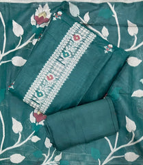 Classy Weaves Muga Cotton Silk Suit Set - Yanchi