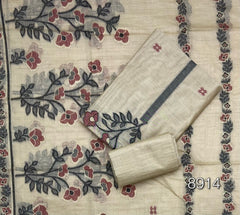 Classy Weaves Muga Cotton Silk Suit Set - Yanchi