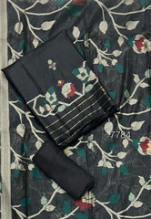 Classy Weaves Muga Cotton Silk Suit Set - Yanchi