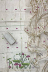 Classy Weaves Muga Cotton Silk Suit Set - Yanchi