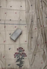 Classy Weaves Muga Cotton Silk Suit Set - Yanchi