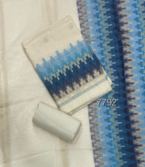 Classy Weaves Muga Cotton Silk Suit Set - Yanchi