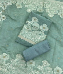 Classy Weaves Muga Cotton Silk Suit Set - Yanchi