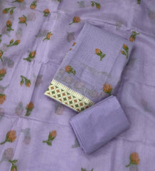 Classy Weaves Muga Cotton Silk Suit Set - Yanchi