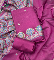 Classy Weaves Muga Cotton Silk Suit Set - Yanchi