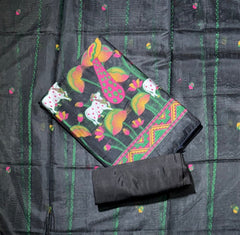 Classy Weaves Muga Cotton Silk Suit Set - Yanchi