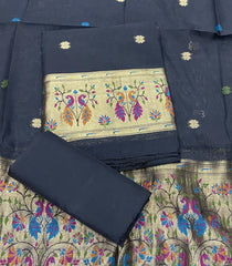 Classy Weaves Muga Cotton Silk Suit Set - Yanchi