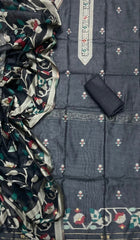 Classy Weaves Muga Cotton Silk Suit Set - Yanchi