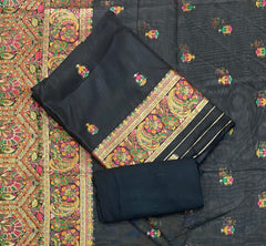 Classy Weaves Muga Cotton Silk Suit Set - Yanchi