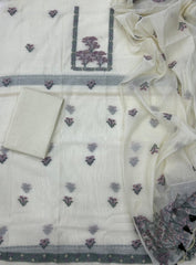 Classy Weaves Muga Cotton Silk Suit Set - Yanchi