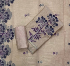 Classy Weaves Muga Cotton Silk Suit Set - Yanchi