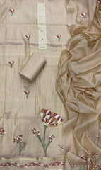 Classy Weaves Muga Cotton Silk Suit Set - Yanchi