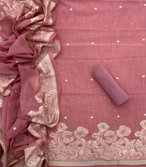 Classy Weaves Muga Cotton Silk Suit Set - Yanchi