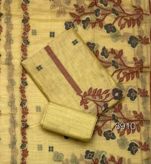 Classy Weaves Muga Cotton Silk Suit Set - Yanchi