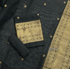 Classy Weaves Muga Cotton Silk Suit Set - Yanchi