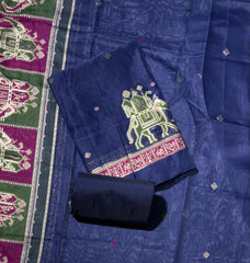 Classy Weaves Muga Cotton Silk Suit Set - Yanchi