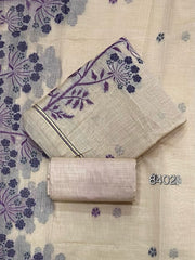 Classy Weaves Muga Cotton Silk Suit Set - Yanchi