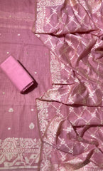 Classy Weaves Muga Cotton Silk Suit Set - Yanchi