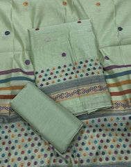 Classy Weaves Muga Cotton Silk Suit Set - Yanchi