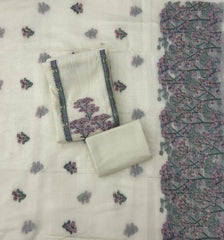 Classy Weaves Muga Cotton Silk Suit Set - Yanchi