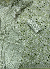(Copy) Celestial Pure Cotton Print Suit Set (Luxury Feel) - Yanchi