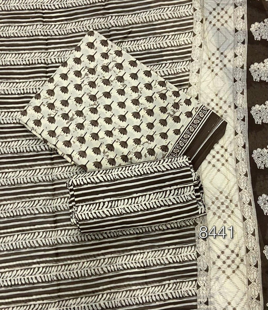 (Copy) Celestial Pure Cotton Print Suit Set (Luxury Feel) - Yanchi