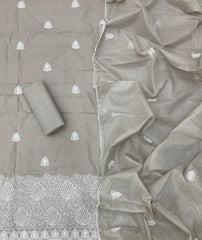 Cotton Chikankari Suit Set D2 - Yanchi