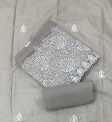 Cotton Chikankari Suit Set D2 - Yanchi