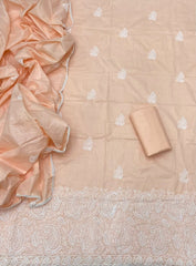 Cotton Chikankari Suit Set D4 - Yanchi