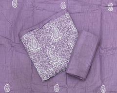 Cotton Chikankari Suit Set D4 - Yanchi