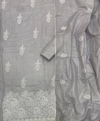 Cotton Chikankari Suit Set D4 - Yanchi