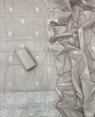 Cotton Chikankari Suit Set D4 - Yanchi