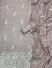 Cotton Chikankari Suit Set D4 - Yanchi