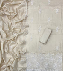Cotton Chikankari Suit Set D6 - Yanchi