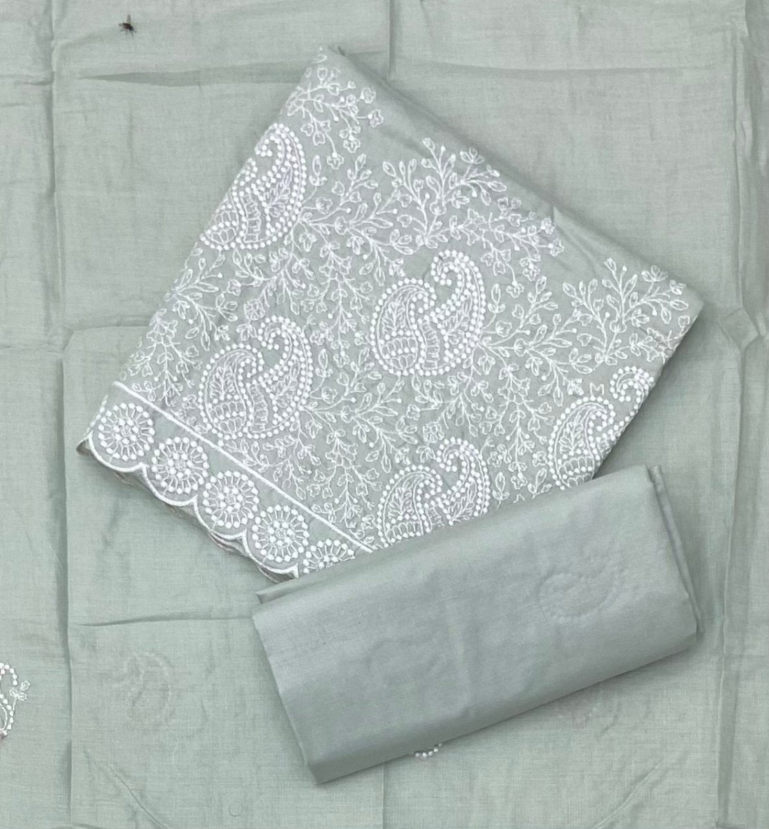 Cotton Chikankari Suit Set D6 - Yanchi