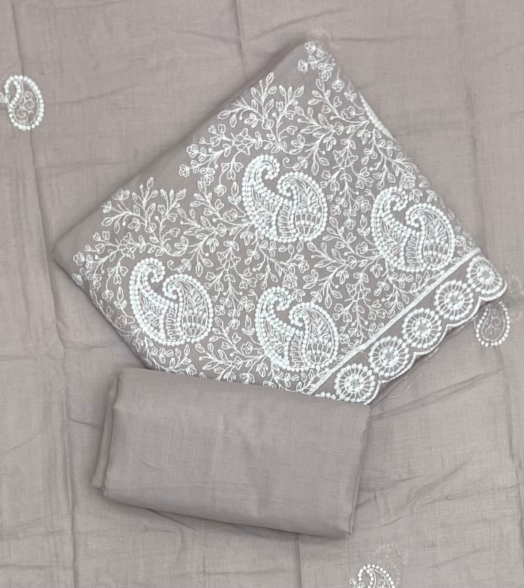 Cotton Chikankari Suit Set D6 - Yanchi
