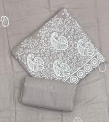 Cotton Chikankari Suit Set D6 - Yanchi