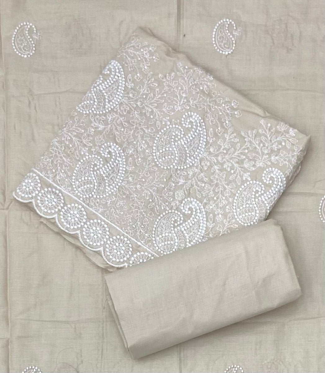 Cotton Chikankari Suit Set D6 - Yanchi