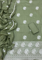 Cotton Chikankari Suit Set D7 - Yanchi