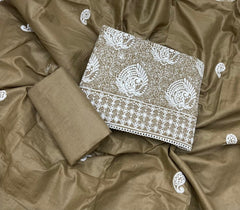 Cotton Chikankari Suit Set D7 - Yanchi