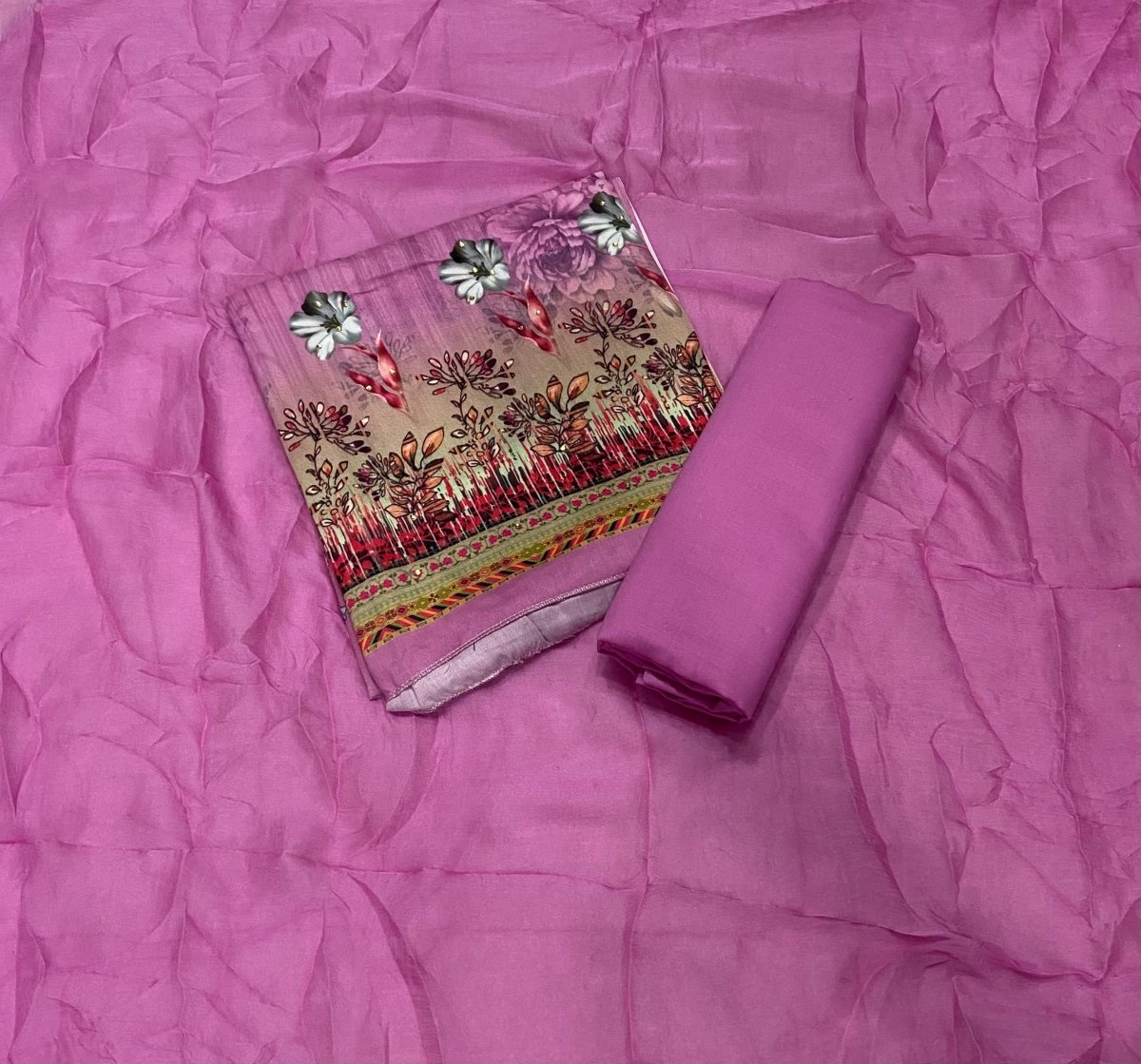 Dhamaka Offer Camric Cotton Digital Print Suit Set - Yanchi