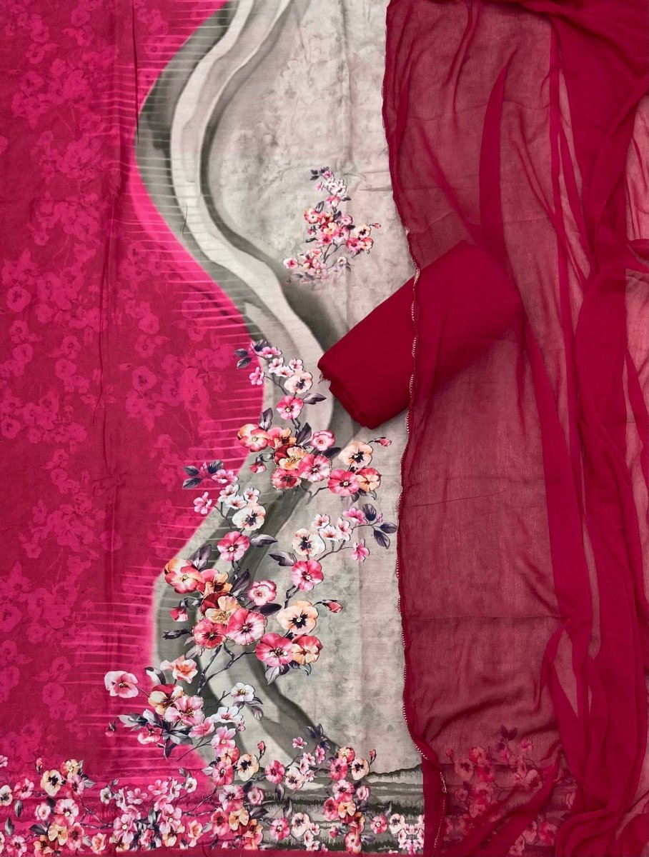 Dhamaka Offer Camric Cotton Suit Set - Yanchi