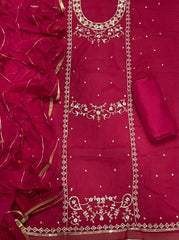Dhamaka Offer Crunchy Suit Set With Zari & Sequins Work - Yanchi