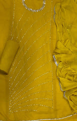 Dhamaka Offer Georgette Suit Set With Cutdana & Sequins Work - Yanchi