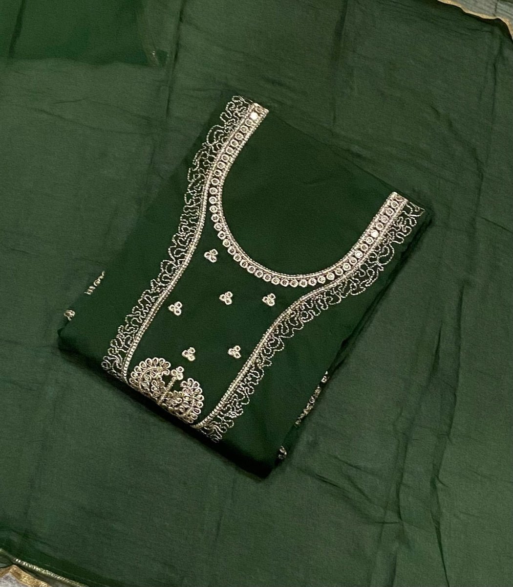 Dhamaka Offer Heavy Fiona Suit Set With Zari Work - Yanchi